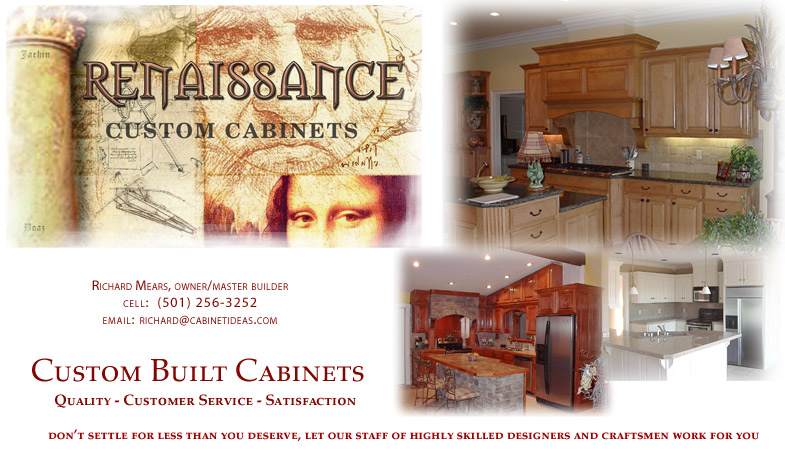 Welcome! Please visit often for more samples of our work or contact Richard Mears at (501) 256-3252. Thank You...